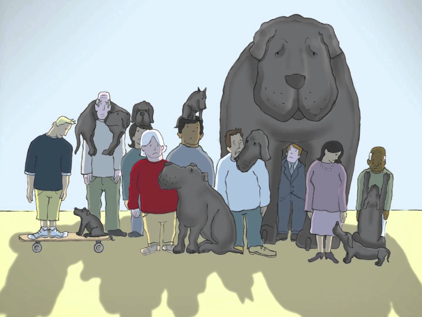 Leven met de zwarte hond die depressie heet